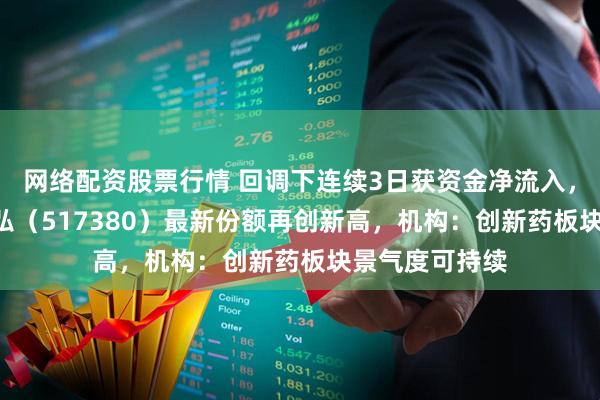 网络配资股票行情 回调下连续3日获资金净流入，创新药ETF天弘（517380）最新份额再创新高，机构：创新药板块景气度可持续